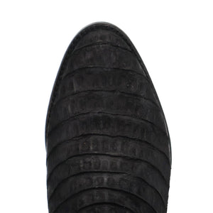 Dan Post Men’s Makara Genuine Caiman Black 13” Medium Round Toe Leather Boot - Image 4