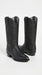 Men’s Los Altos Black Elk Leather J Toe Cowboy Boots, Handmade Western Dress Boots