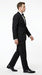 Groomsmen Package Deal Vest & Pants Slacks + Shirt & Tie Set (no Jacket) Black