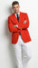 Men's Suit Blazer Cheap Priced Designer Fashion Dress Casual Blazer On Sale Blazer Red