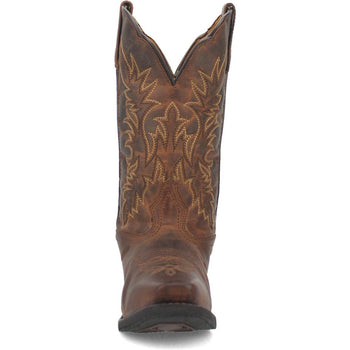 Laredo Malinda Tan Leather Round Toe Women Boots - Image 2