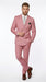 Men’s Blush Pink Double Breasted Easter Suit, Lightweight Summer Wedding Church Dress Suit Set