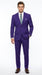 Men’s Purple Easter Suit, Modern Fit Lightweight 2 Piece Suit for Weddings, Church, Prom & Summer Events
