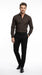 Mandarin Collarless Nehru Collar Preacher Round Style Multi-color Men's Dress Shirt