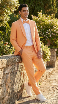 Orange Suits for Prom for Every Occasion