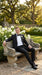 Groomsmen Package Deal Vest & Pants Slacks + Shirt & Tie Set (no Jacket) Black