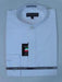 Men's Mandarin Banded Collar Pastor Preacher Preacher Round Style Long Sleeve White/White collarless Shirt