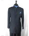 Mandarin Collar Tuxedo - Mandarin Tuxedo - No Collar Suit - Navy Blue Suit
