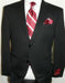 Mantoni Suit - Signature Menswear Wool Fabric SuitsOutlet - Brand Shadow Stripe ~ Pinstripe Suit by - High End Suits - High Quality Suits
