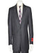 Mantoni Suit - Signature Menswear Wool Fabric SuitsOutlet - Brand Men's Grey Two-button Suit  - High End Suits - High Quality Suits