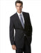 Mantoni Suit - Signature Menswear Wool Fabric SuitsOutlet - Brand Dark Navy Blue Stripe ~ Pinstripe Suit Separates  - High End Suits - High Quality Suits