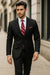 Tiglio Suit - Signature Menswear Wool Fabric SuitsOutlet - Brand Shadow Stripe ~ Pinstripe Suit by - High End Suits - High Quality Suits
