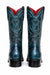 Marco Di Milano Kansas Black / Blue Python Round Toe Cowboy Boots