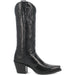 Dan Post Women’s Maria 13 Snip Toe Black Napalino Leather Fashion Boot