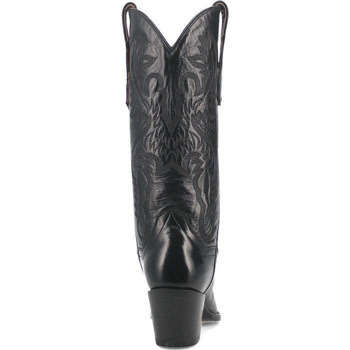 Dan Post Women’s Maria 13 Snip Toe Black Napalino Leather Fashion Boot