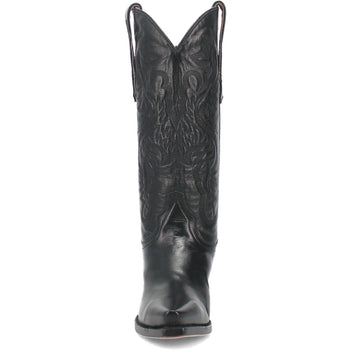 Dan Post Women’s Maria 13 Snip Toe Black Napalino Leather Fashion Boot - Image 2