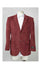 Maroon Two Button Men's Blazer  Slim Fit