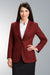 Burgundy ~ Wine ~ Maroon Color Women’s Two Button 100% Polyester Cheap Priced Designer Fashion Dress Casual Blazer On Sale Blazer