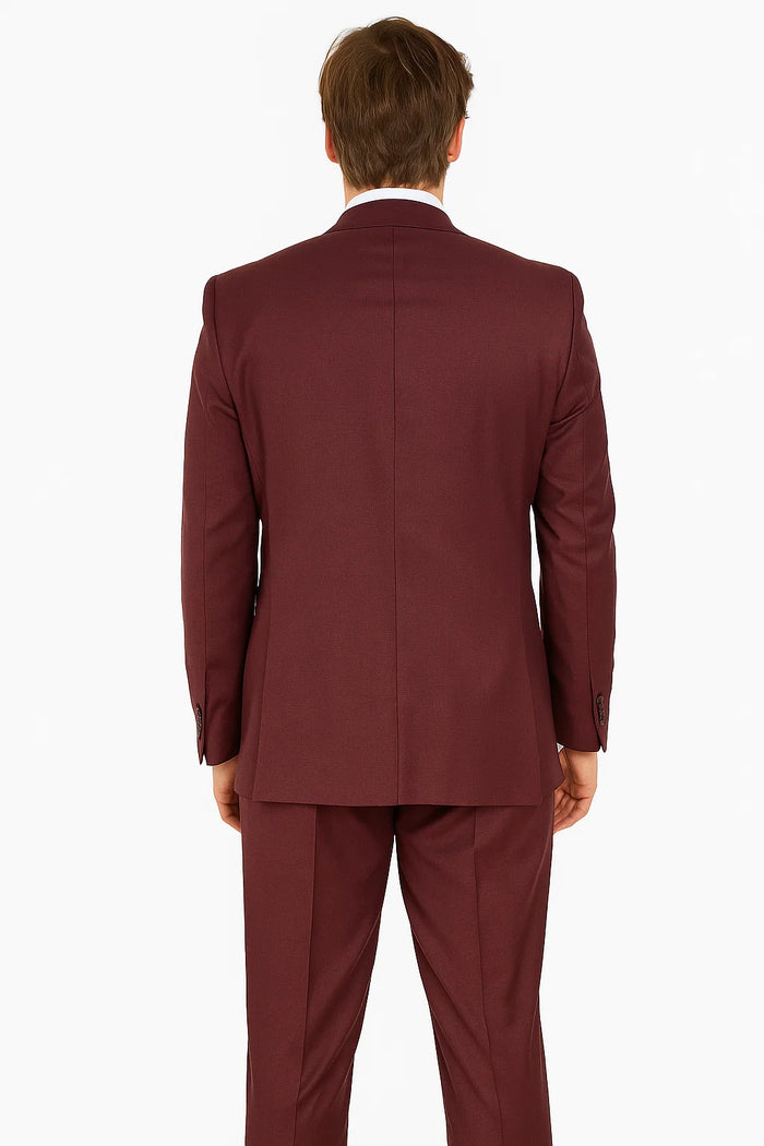 Maroon Suit