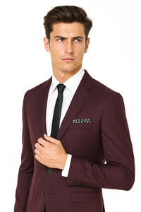 Maroon Suit 