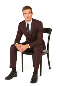 Maroon Suit 