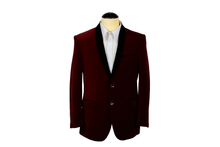 Men'S Slim Fit 2 Button Cheap Priced Designer Fashion Dress Casual Blazer For Men On Sale Burgundy ~ Wine ~ Maroon Suit And Black Shawl Lapel Blazer