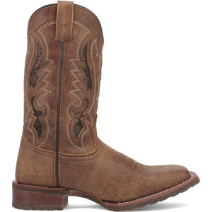 Laredo Martie Tan Broad Square Toe Boots for Men