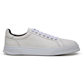 Belvedere Matteo Deerskin Shoe - Milk
