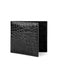 Men'S Alligator Billfold Black