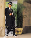 Western Suit - Trajes Para Hombres - Cowboy Formal Attire - Trajes De Novio - Four Button Black Suit