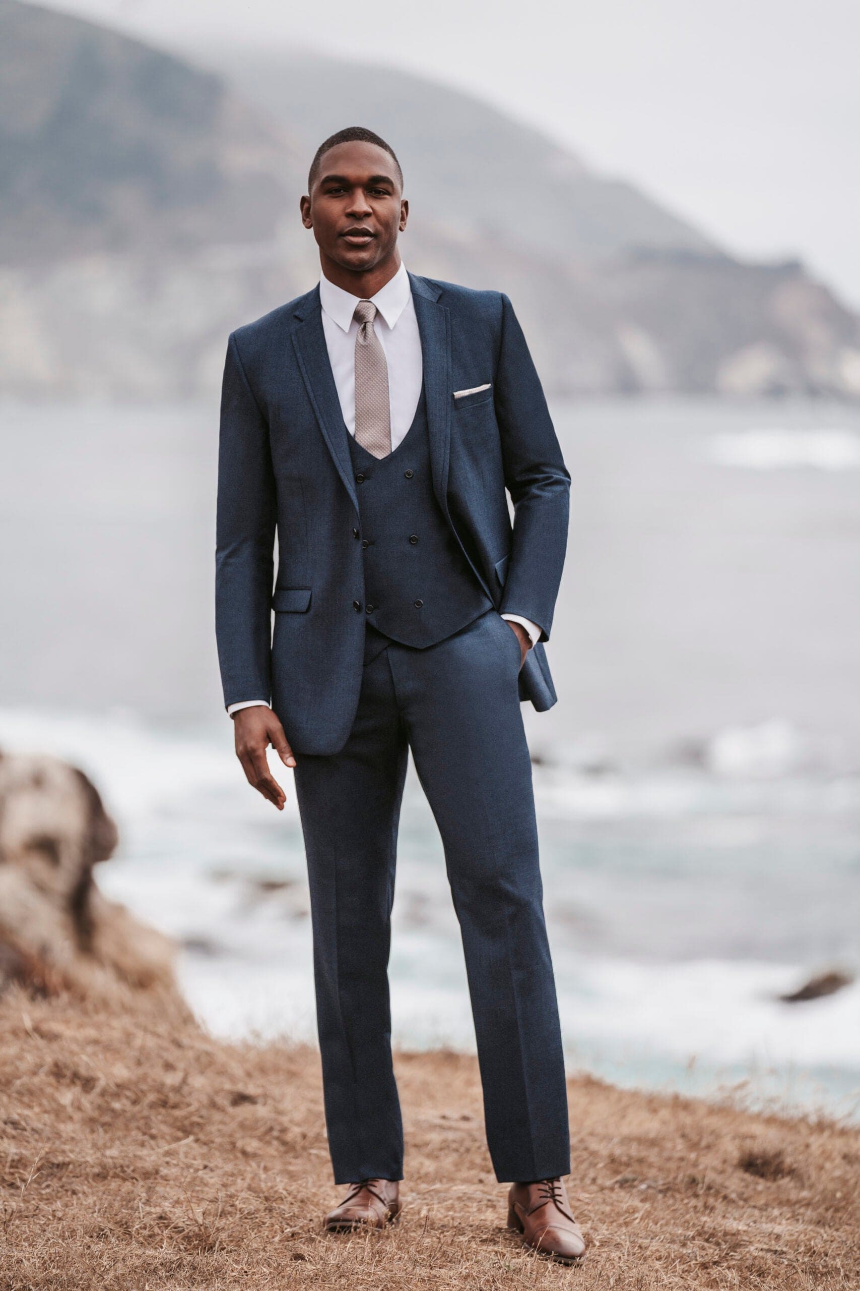 Western Cowboy Formal Suit for Men – Steel Blue Traje by  AlbertoNardoniStore — MensUSA