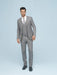 Western Suit - Trajes Para Hombres - Cowboy Formal Attire - Trajes De Novio - Light Gray