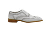 Carrucci Men Medallion Wingtip Brogue Shoes