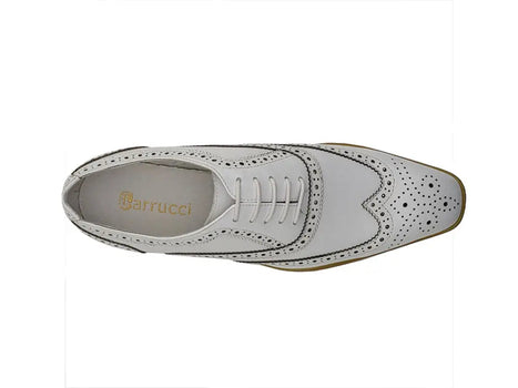Men Medallion Wingtip Brogue Shoes - Image 5