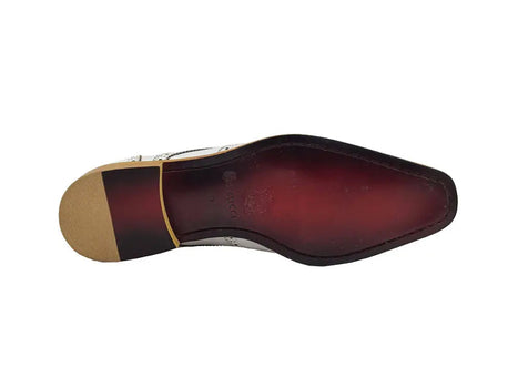 Men Medallion Wingtip Brogue Shoes - Image 6