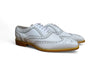 Carrucci Men Medallion Wingtip Brogue Shoes