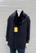 Men Peacoat With Fur Collar - Coat With Fur Collar