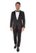 Western Suit - Trajes Para Hombres - Cowboy Formal Attire - Trajes De Novio - Shawl Lapel Black