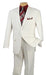 Men's 2 Button Suits White