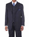 Men'S 1920'S 30'S Fashion Look Available In 2 Or Three ~ Single Breasted 3 Buttons Vested Dark Navy/White Pinstripe ~ Stripe With Vest Bold Chalk Stripe 3 Piece Suit