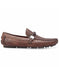 Men'S Authentic Brown Calf ~ Leather Slip On Authentic Genuine Skin Italian Tennis Shoes