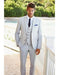 Men'S Beach Wedding Attire Suit Menswears Light Gray $199