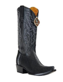 Men'S Black 13 Embroidered Leather Shaft Handcrafted Dress Cowboy Boots Cheap Priced For Sale Online
