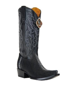 Men'S Black 13 Embroidered Leather Shaft Handcrafted Dress Cowboy Boots Cheap Priced For Sale Online