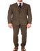 Men'S Cognac Peaky Blinder Fashion Clothing Suits