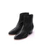 Men'S Los Altos Boot Genuine Stingray Mantarraya Skin Inside Zipper Black Botas De Mantarraya - Mantarraya Boots Ankle Dress Style For Man