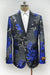 Men'S Royal Two Button Cheap Priced Designer Fashion Dress Casual Blazer On Sale Peak Lapel Prom Blazer