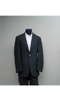 Men'S Black 2 Button Fashion Dress Casual Blazer