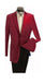 Velour Men'S Blazer Jacket Men'S Fashion 2 Button Velvet Winish Burgundy ~ Maroon ~ Wine Color Maroon