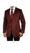 Men'S Burgundy ~ Maroon ~ Wine Luxurious Fully Lined Jacket